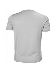 Helly Hansen Tech T Αθλητικό Ανδρικό T-shirt Γκρι Μονόχρωμο 48363-930 2