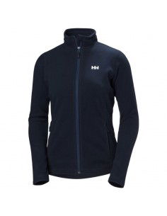 Helly Hansen Daybreaker Fleece Γυναικεία Ζακέτα με Φερμουάρ σε Navy Μπλε Χρώμα 51599-599