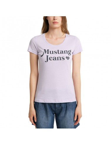 Mustang Γυναικείο T-shirt Μωβ 1009391-8076 Mustang Γυναικείο T-shirt Μωβ 1009391-8076