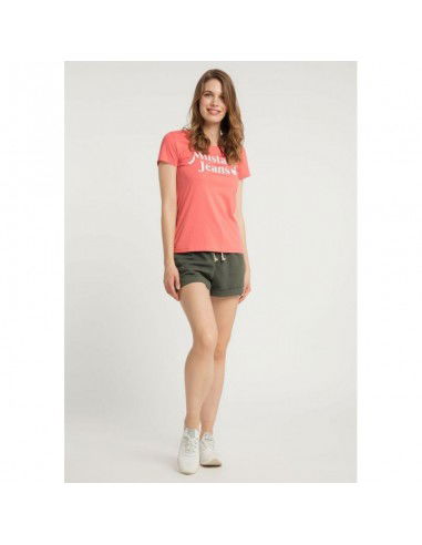 Mustang Γυναικείο T-shirt Ροζ 1009391-8204 Mustang Γυναικείο T-shirt Ροζ 1009391-8204