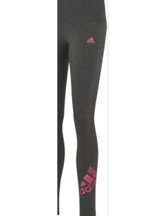 Adidas Γυναικείο Μακρύ Κολάν Γκρι HS5285 2