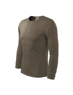 Malfini Ανδρικό Διαφημιστικό T-shirt Κοντομάνικο σε Χακί Χρώμα MLI-11929