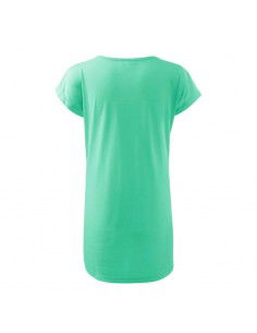 Malfini Καλοκαιρινό Mini T-shirt Φόρεμα Πράσινο MLI-12395 2