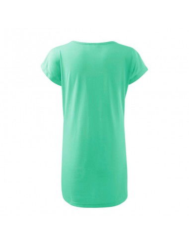 Malfini Καλοκαιρινό Mini T-shirt Φόρεμα Πράσινο MLI-12395 Malfini Καλοκαιρινό Mini T-shirt Φόρεμα Πράσινο MLI-12395