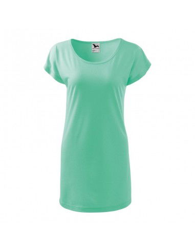 Malfini Καλοκαιρινό Mini T-shirt Φόρεμα Πράσινο MLI-12395 Malfini Καλοκαιρινό Mini T-shirt Φόρεμα Πράσινο MLI-12395