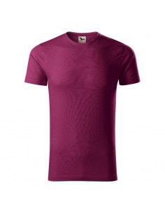 Malfini Ανδρικό Διαφημιστικό T-shirt Κοντομάνικο σε Μωβ Χρώμα MLI-17343 2