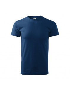 Malfini Ανδρικό Διαφημιστικό T-shirt Κοντομάνικο σε Μπλε Χρώμα MLI-13787 2