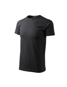 Malfini Ανδρικό Διαφημιστικό T-shirt Κοντομάνικο σε Γκρι Χρώμα MLI-13794