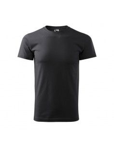 Malfini Ανδρικό Διαφημιστικό T-shirt Κοντομάνικο σε Γκρι Χρώμα MLI-13794 2