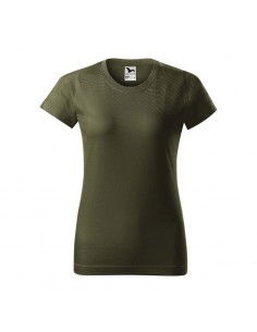 Malfini Basic Ανδρικό Διαφημιστικό T-shirt Κοντομάνικο σε Πράσινο Χρώμα MLI-13469 2