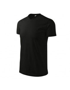 Malfini Ανδρικό Διαφημιστικό T-shirt Κοντομάνικο σε Μαύρο Χρώμα MLI-11101