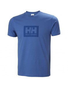 Helly Hansen Ανδρικό T-shirt Μπλε με Λογότυπο 53285-636