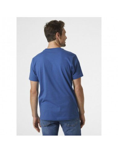 Helly Hansen Ανδρικό T-shirt Μπλε με Λογότυπο 53285-636 Helly Hansen Ανδρικό T-shirt Μπλε με Λογότυπο 53285-636
