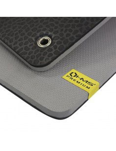 Club fitness mat with holes HMS Premium MFK02 GrayBlack 2
