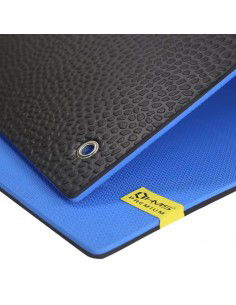 Club fitness mat with holes HMS Premium MFK03 blueblack 2