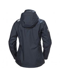 Helly Hansen Crew Hooded Midlayer Γυναικείο Αθλητικό Μπουφάν Μπλε 33891-598 2