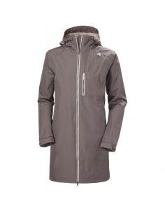 Helly Hansen Μακρύ Γυναικείο Μπουφάν Παρκά για Άνοιξη/Φθινόπωρο Καφέ 55964 656