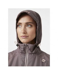 Helly Hansen Μακρύ Γυναικείο Μπουφάν Παρκά για Άνοιξη/Φθινόπωρο Καφέ 55964 656 2