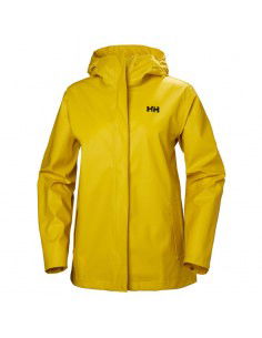 Helly Hansen Μακρύ Γυναικείο Puffer Μπουφάν Αδιάβροχο για Χειμώνα Πράσινο 53253-344