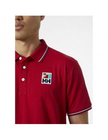 Helly Hansen Ανδρικό T-shirt Polo Κόκκινο 34300-162 Helly Hansen Ανδρικό T-shirt Polo Κόκκινο 34300-162
