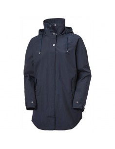 Helly Hansen Μακρύ Γυναικείο Μπουφάν Παρκά για Άνοιξη/Φθινόπωρο Γκρι 53420 823