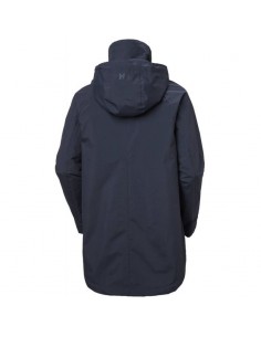 Helly Hansen Μακρύ Γυναικείο Μπουφάν Παρκά για Άνοιξη/Φθινόπωρο Γκρι 53420 823 2