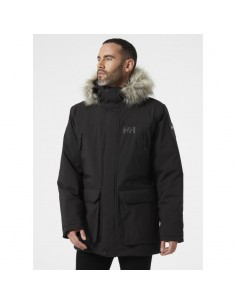 Helly Hansen Reine Ανδρικό Χειμωνιάτικο Μπουφάν Παρκά Μαύρο 53630-990 2