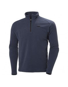 Helly Hansen Daybreaker Ανδρική Μπλούζα με Φερμουάρ Μακρυμάνικη Navy Μπλε 50844-994