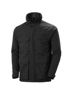 Helly Hansen Utility Ανδρικό Χειμωνιάτικο Μπουφάν Αδιάβροχο Μαύρο 53415 990