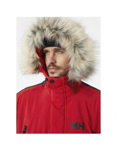 Helly Hansen Reine Ανδρικό Χειμωνιάτικο Μπουφάν Παρκά Κόκκινο 53630-162 2