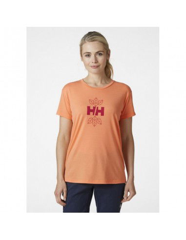 Helly Hansen Skog Recycled Graphic Γυναικείο T-shirt Μπλε 63083-585 Helly Hansen Skog Recycled Graphic Γυναικείο T-shirt Μπλε 63083-585