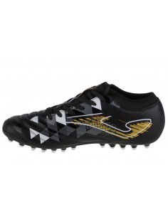 Joma Propulsion 2201 AG PROW2201AG Χαμηλά Ποδοσφαιρικά Παπούτσια με Τάπες Μαύρα 2