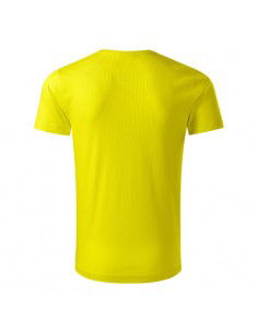 Malfini Ανδρικό Διαφημιστικό T-shirt Κοντομάνικο σε Κίτρινο Χρώμα MLI-17196 2