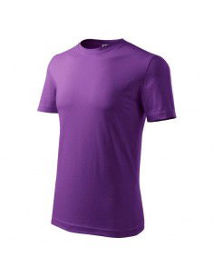 Malfini Ανδρικό Διαφημιστικό T-shirt Κοντομάνικο σε Μωβ Χρώμα MLI-13264