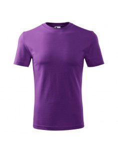 Malfini Ανδρικό Διαφημιστικό T-shirt Κοντομάνικο σε Μωβ Χρώμα MLI-13264 2
