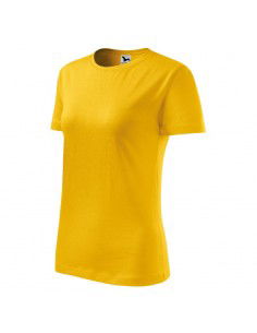 Malfini Γυναικείο Διαφημιστικό T-shirt Κοντομάνικο σε Κίτρινο Χρώμα MLI-13304