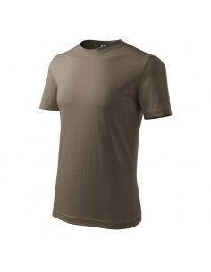 Malfini Ανδρικό Διαφημιστικό T-shirt Κοντομάνικο σε Καφέ Χρώμα MLI-13229