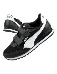 Puma Αθλητικά Παιδικά Παπούτσια Running με Σκρατς Μαύρα 385511-01