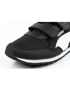 Puma Αθλητικά Παιδικά Παπούτσια Running με Σκρατς Μαύρα 385511-01 2