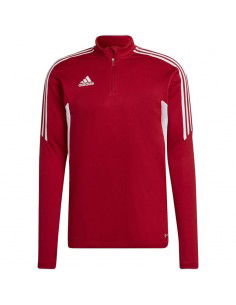 Adidas Condivo 22 Ανδρική Αθλητική Μπλούζα Κοντομάνικη Κόκκινη HB0007