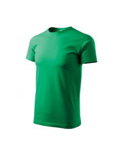 Malfini Basic Ανδρικό Διαφημιστικό T-shirt Κοντομάνικο σε Πράσινο Χρώμα MLI-12916