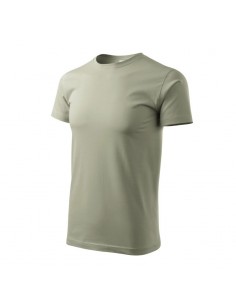 Malfini Basic Ανδρικό Διαφημιστικό T-shirt Κοντομάνικο σε Χακί Χρώμα MLI-12928