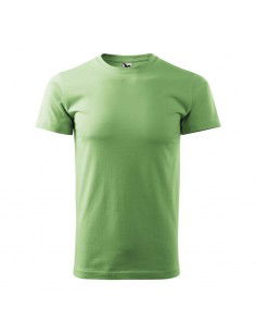 Malfini Basic Ανδρικό Διαφημιστικό T-shirt Κοντομάνικο σε Πράσινο Χρώμα MLI-12939 2