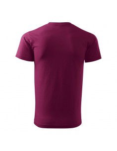 Malfini Basic Ανδρικό Διαφημιστικό T-shirt Κοντομάνικο σε Φούξια Χρώμα MLI-12943 2