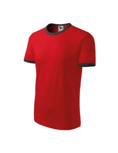 Malfini Ανδρικό Διαφημιστικό T-shirt Κοντομάνικο σε Κόκκινο Χρώμα MLI-13107