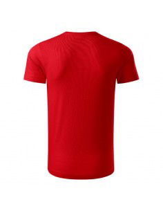 Malfini Ανδρικό Διαφημιστικό T-shirt Κοντομάνικο σε Κόκκινο Χρώμα MLI-17107 2