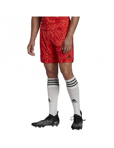 Adidas Condivo 22 Αθλητική Ανδρική Βερμούδα με Σχέδια Κόκκινη H18814 Adidas Condivo 22 Αθλητική Ανδρική Βερμούδα με Σχέδια Κόκκινη H18814