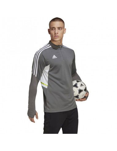 Adidas Condivo 22 Ανδρική Μπλούζα με Φερμουάρ Μακρυμάνικη Γκρι HD2312 Adidas Condivo 22 Ανδρική Μπλούζα με Φερμουάρ Μακρυμάνικη Γκρι HD2312