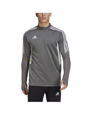 Adidas Condivo 22 Ανδρική Μπλούζα με Φερμουάρ Μακρυμάνικη Γκρι HD2312 Adidas Condivo 22 Ανδρική Μπλούζα με Φερμουάρ Μακρυμάνικη Γκρι HD2312
