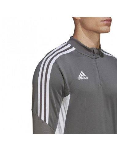 Adidas Condivo 22 Ανδρική Μπλούζα με Φερμουάρ Μακρυμάνικη Γκρι HD2312 Adidas Condivo 22 Ανδρική Μπλούζα με Φερμουάρ Μακρυμάνικη Γκρι HD2312